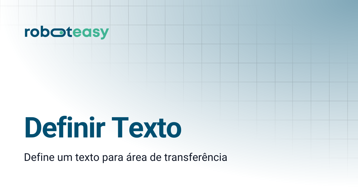 Definir Texto | Studio